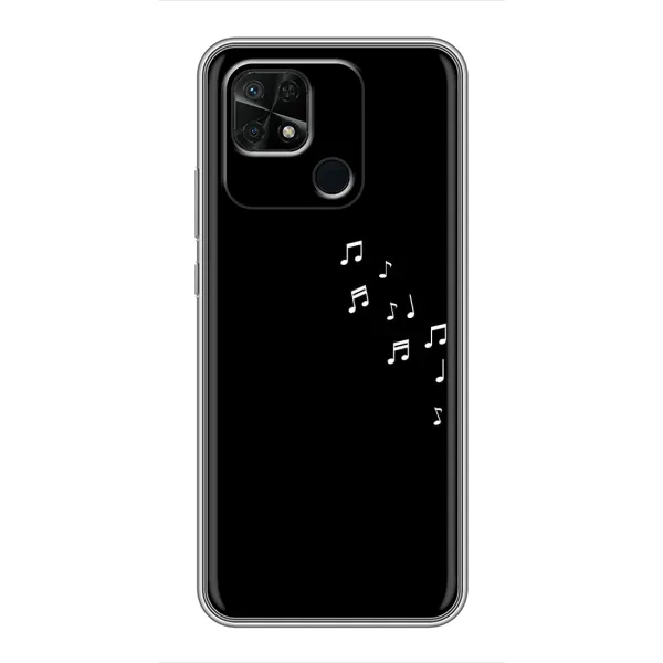 Чехол с рисунком «Ноты» для Xiaomi Redmi 10C Чехол с рисунком «Ноты» для Xiaomi Redmi 10C