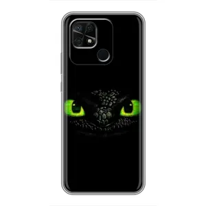 Чохол дракон Беззубик для Xiaomi Redmi 10C (Очі Беззубика)
