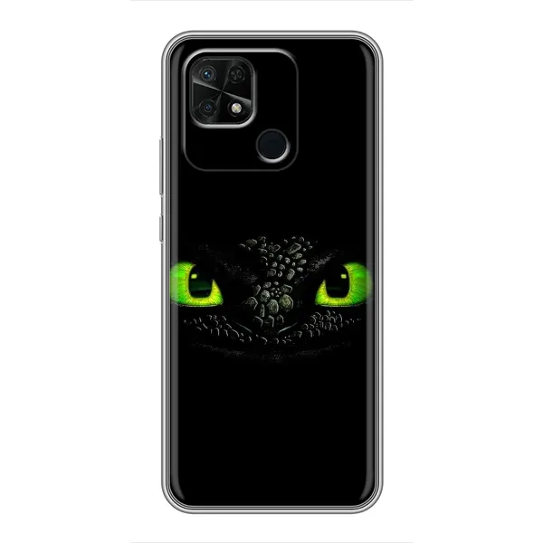 Чехол с рисунком «Глаза Беззубика» для Xiaomi Redmi 10C Чехол с рисунком «Глаза Беззубика» для Xiaomi Redmi 10C