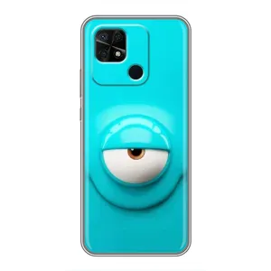 Силиконовые Чехлы (смешные стикеры) для Xiaomi Redmi 10C (Одноглазик)