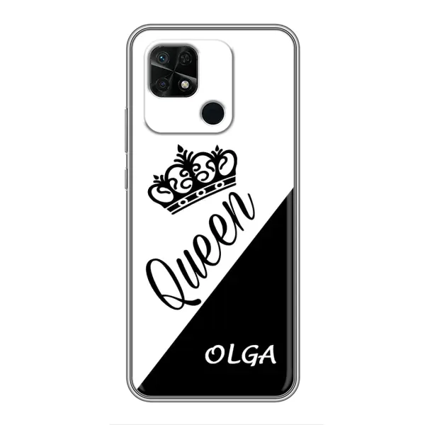 Чехол с рисунком «OLGA» для Xiaomi Redmi 10C Чехол с рисунком «OLGA» для Xiaomi Redmi 10C
