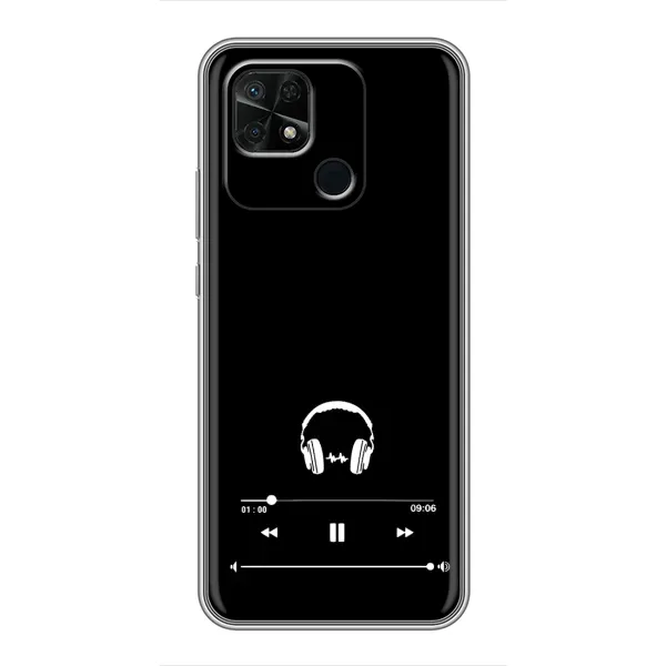 Чехол с рисунком «Плеер» для Xiaomi Redmi 10C Чехол с рисунком «Плеер» для Xiaomi Redmi 10C