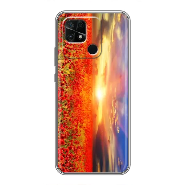 Чехол с рисунком «Поле тюльпанов» для Xiaomi Redmi 10C Чехол с рисунком «Поле тюльпанов» для Xiaomi Redmi 10C