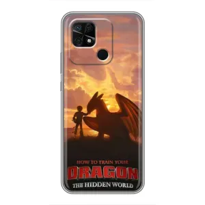 Чохол дракон Беззубик для Xiaomi Redmi 10C (Постер Беззубика)