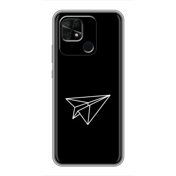 Чехол с рисунком «Самолетик» для Xiaomi Redmi 10C Чехол с рисунком «Самолетик» для Xiaomi Redmi 10C