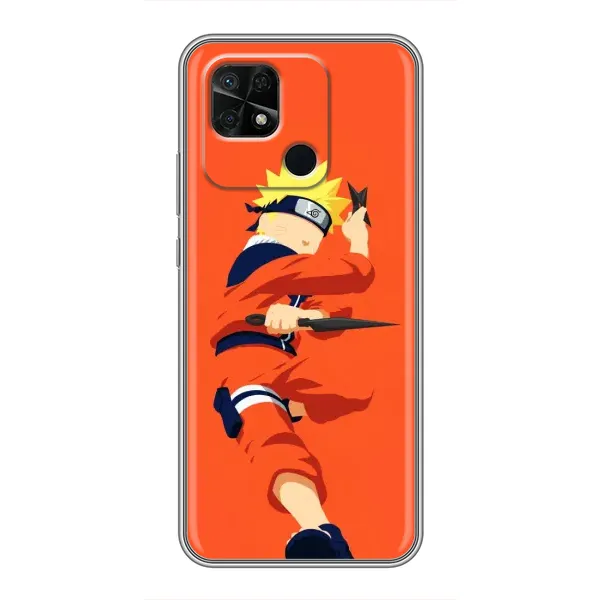 Чехол с рисунком «Силуэт Наруто» для Xiaomi Redmi 10C Чехол с рисунком «Силуэт Наруто» для Xiaomi Redmi 10C