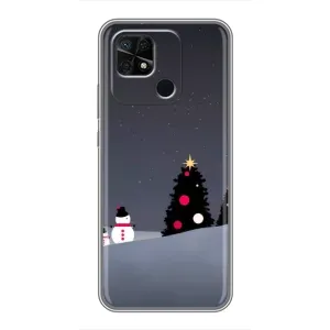 Чохли на Новий Рік Xiaomi Redmi 10C (Сніговички)