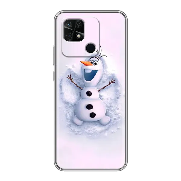 Чехол с рисунком «Снеговик Олов» для Xiaomi Redmi 10C Чехол с рисунком «Снеговик Олов» для Xiaomi Redmi 10C