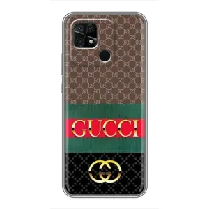 Чохли бренд ГУЧЧІ для Xiaomi Redmi 10C (Стиль GUCCI)