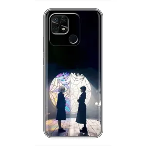 Чохол з картинкою Венсдей на Xiaomi Redmi 10C (Внсдей і Енід)