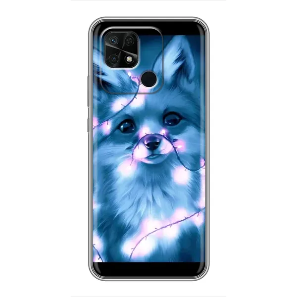 Чехол с рисунком «Яркая Лиса» для Xiaomi Redmi 10C Чехол с рисунком «Яркая Лиса» для Xiaomi Redmi 10C