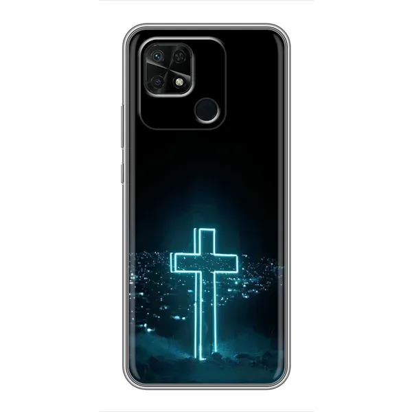 Чехол с рисунком «Яркий Крест» для Xiaomi Redmi 10C Чехол с рисунком «Яркий Крест» для Xiaomi Redmi 10C