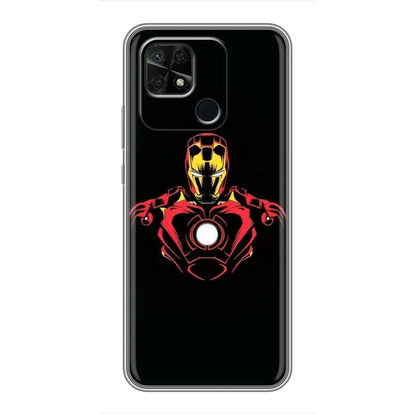 Чехол с рисунком «Железный человек» для Xiaomi Redmi 10C Чехол с рисунком «Железный человек» для Xiaomi Redmi 10C