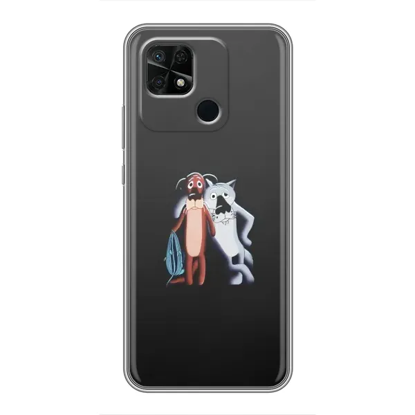 Чехол с рисунком «Шо, опять» для Xiaomi Redmi 10C