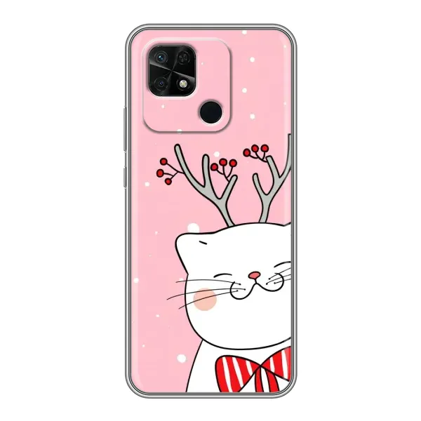 Чохол з малюнком «Зимовий кіт» для Xiaomi Redmi 10C Чохол з малюнком «Зимовий кіт» для Xiaomi Redmi 10C