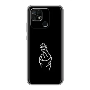 Чехлы (Знак сердечка) на Xiaomi Redmi 10C (Знак Сердечка)