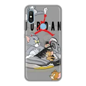 Силіконовый Чохол Nike Air Jordan на Редмі 6 Про (Air Jordan)