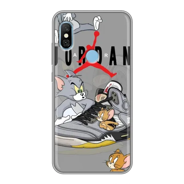 Чехол с рисунком «Air Jordan» для Xiaomi Redmi 6 pro Чехол с рисунком «Air Jordan» для Xiaomi Redmi 6 pro