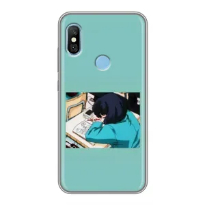 Чехол с персонажами АНИМЕ на Xiaomi Redmi 6 pro (Аканэ Тэндо)