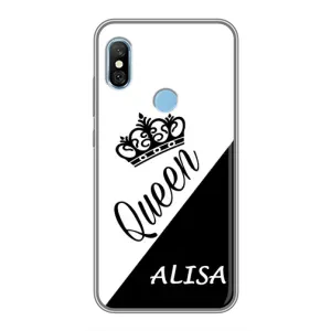 Именные Женские Чехлы для Xiaomi Redmi 6 pro (ALISA)