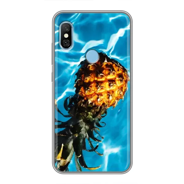 Чехол с рисунком «Ананас» для Xiaomi Redmi 6 pro Чехол с рисунком «Ананас» для Xiaomi Redmi 6 pro