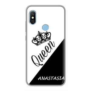 Именные Женские Чехлы для Xiaomi Redmi 6 pro (ANASTASIYA)