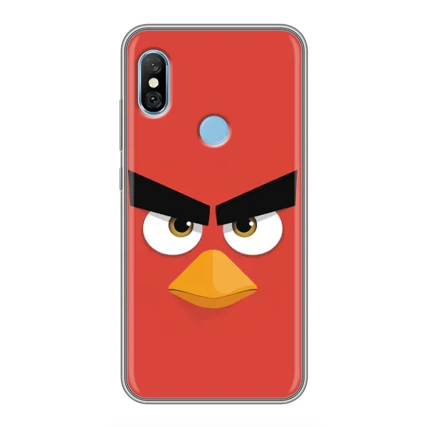 Чехол с рисунком «Angry Birds» для Xiaomi Redmi 6 pro Чехол с рисунком «Angry Birds» для Xiaomi Redmi 6 pro