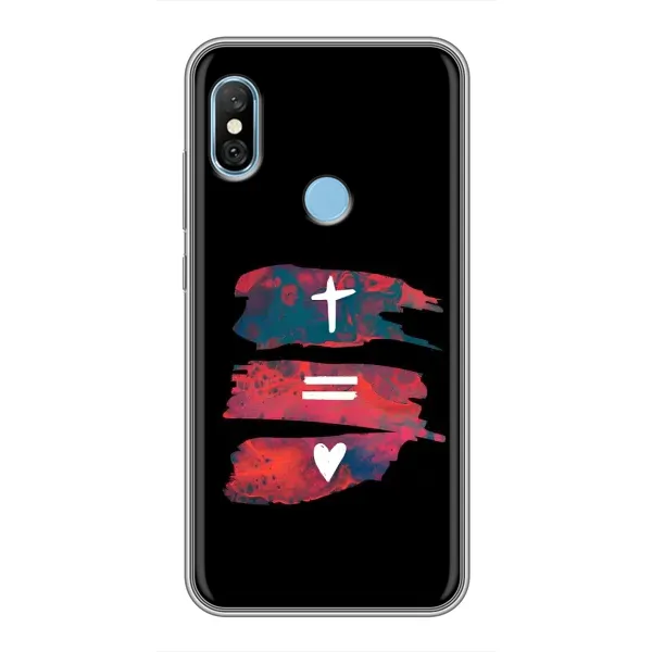 Чехол с рисунком «Атрибутика» для Xiaomi Redmi 6 pro Чехол с рисунком «Атрибутика» для Xiaomi Redmi 6 pro