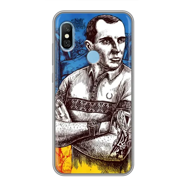 Чехол с рисунком «Бандера Патриот» для Xiaomi Redmi 6 pro Чехол с рисунком «Бандера Патриот» для Xiaomi Redmi 6 pro