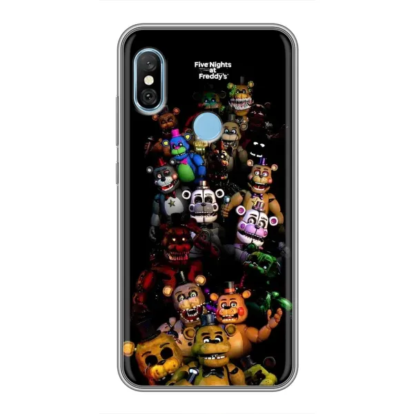 Чехол с рисунком «Bear Freddy's» для Xiaomi Redmi 6 pro Чехол с рисунком «Bear Freddy's» для Xiaomi Redmi 6 pro