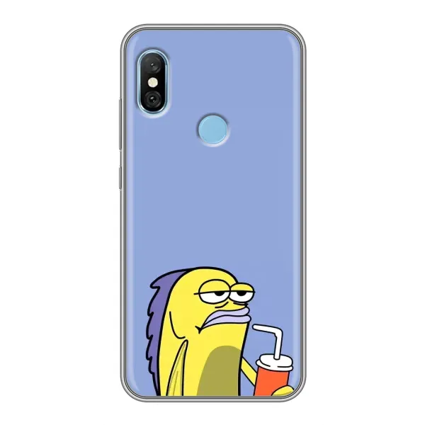 Чехол с рисунком «Безразличие» для Xiaomi Redmi 6 pro Чехол с рисунком «Безразличие» для Xiaomi Redmi 6 pro
