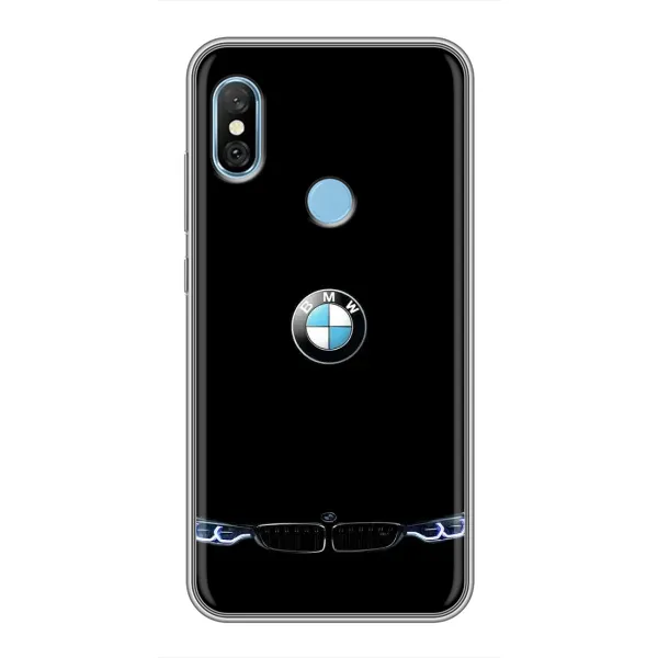 Чехол с рисунком «Черный BMW» для Xiaomi Redmi 6 pro Чехол с рисунком «Черный BMW» для Xiaomi Redmi 6 pro