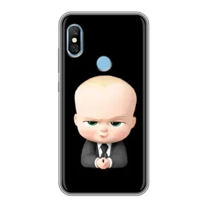 Мультяшный принт на Чехол для Редми 6 Про (Бос)