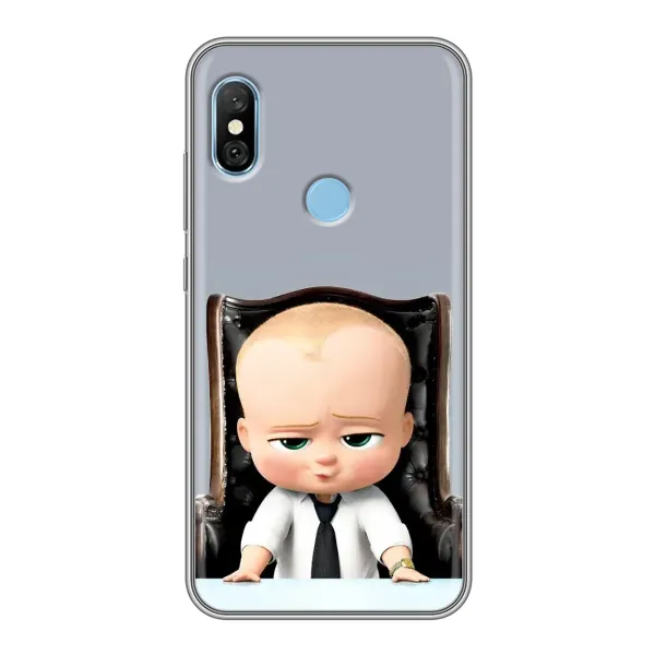 Чехол с рисунком «BOSS» для Xiaomi Redmi 6 pro