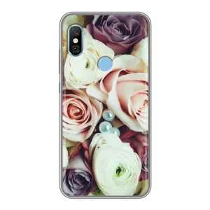 Чехлы с принтом Розочки для Xiaomi Redmi 6 pro (Букет РОЗ)