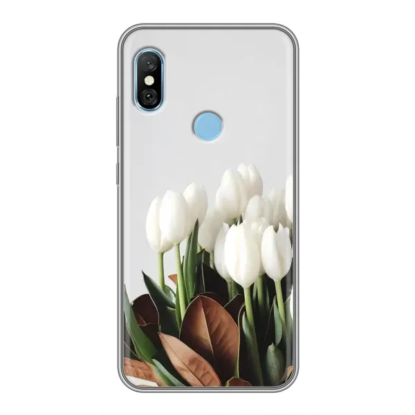 Чехол с рисунком «Букет тюльпанов» для Xiaomi Redmi 6 pro Чехол с рисунком «Букет тюльпанов» для Xiaomi Redmi 6 pro