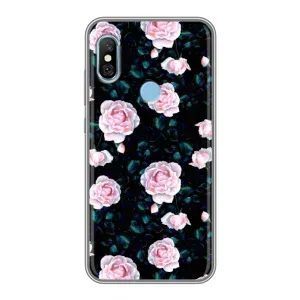 Чехлы с принтом Розочки для Xiaomi Redmi 6 pro (Чайные розы)