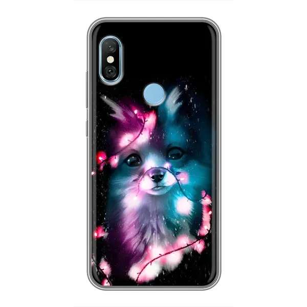 Чехол с рисунком «Черная Лиса» для Xiaomi Redmi 6 pro Чехол с рисунком «Черная Лиса» для Xiaomi Redmi 6 pro