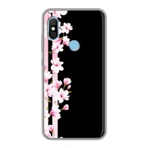 Чехлы с тематикой "ЦВЕТЫ" на Xiaomi Redmi 6 pro (Цветочки)