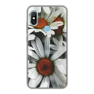 Чехол с ромашками на Xiaomi Redmi 6 pro (Цветы Ромашки)