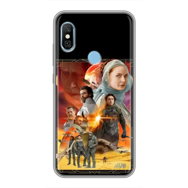Чехол с рисунком «Д Ю Н А» для Xiaomi Redmi 6 pro Чехол с рисунком «Д Ю Н А» для Xiaomi Redmi 6 pro