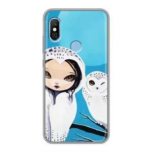 Чехлы с принтом СОВЫ для Xiaomi Redmi 6 pro (Девочка Сова)