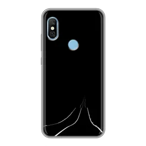 Чохол з картинками на чорному фоні для Xiaomi Redmi 6 pro (Дорога)