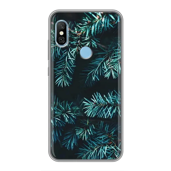 Чехол с рисунком «Ель» для Xiaomi Redmi 6 pro Чехол с рисунком «Ель» для Xiaomi Redmi 6 pro