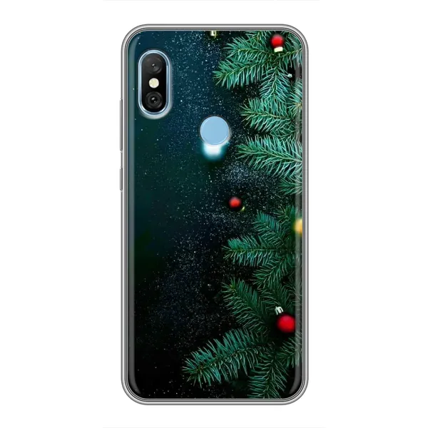 Чехол с рисунком «Елка» для Xiaomi Redmi 6 pro Чехол с рисунком «Елка» для Xiaomi Redmi 6 pro