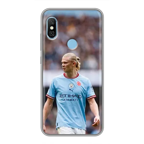 Чехол с рисунком «Эрлинг Холанд» для Xiaomi Redmi 6 pro Чехол с рисунком «Эрлинг Холанд» для Xiaomi Redmi 6 pro