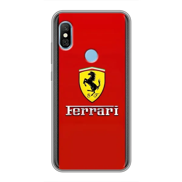 Чехол с рисунком «Ferrari Logo» для Xiaomi Redmi 6 pro Чехол с рисунком «Ferrari Logo» для Xiaomi Redmi 6 pro