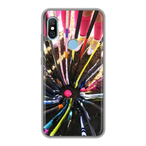 Чехол с рисунком «Флорбол» для Xiaomi Redmi 6 pro Чехол с рисунком «Флорбол» для Xiaomi Redmi 6 pro