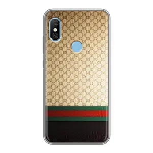 Чохли бренд ГУЧЧІ для Xiaomi Redmi 6 pro (Фон Гуччі)