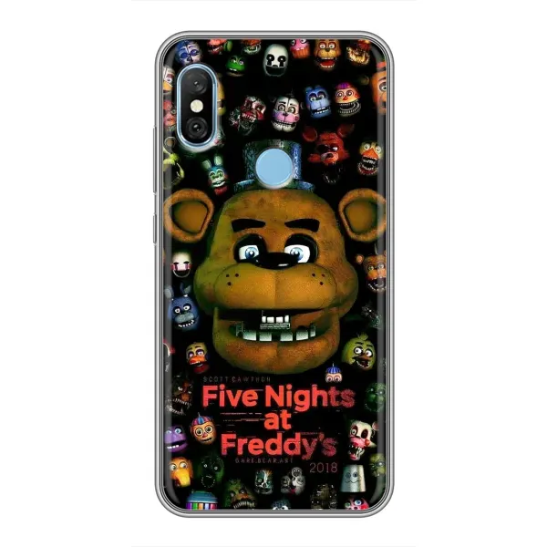 Чехол с рисунком «Freddy» для Xiaomi Redmi 6 pro Чехол с рисунком «Freddy» для Xiaomi Redmi 6 pro